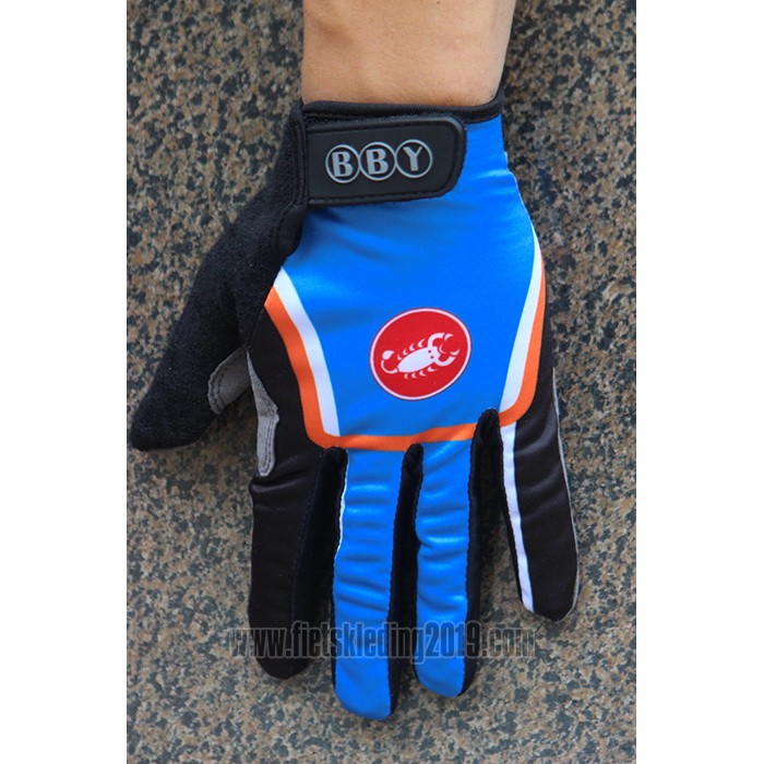2020 Castelli Handschoenen Met Lange Vingers Blauw Zwart (6)